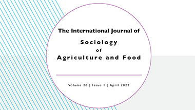 Joural cover, The International Journal of Sociology of Agriculture and Food